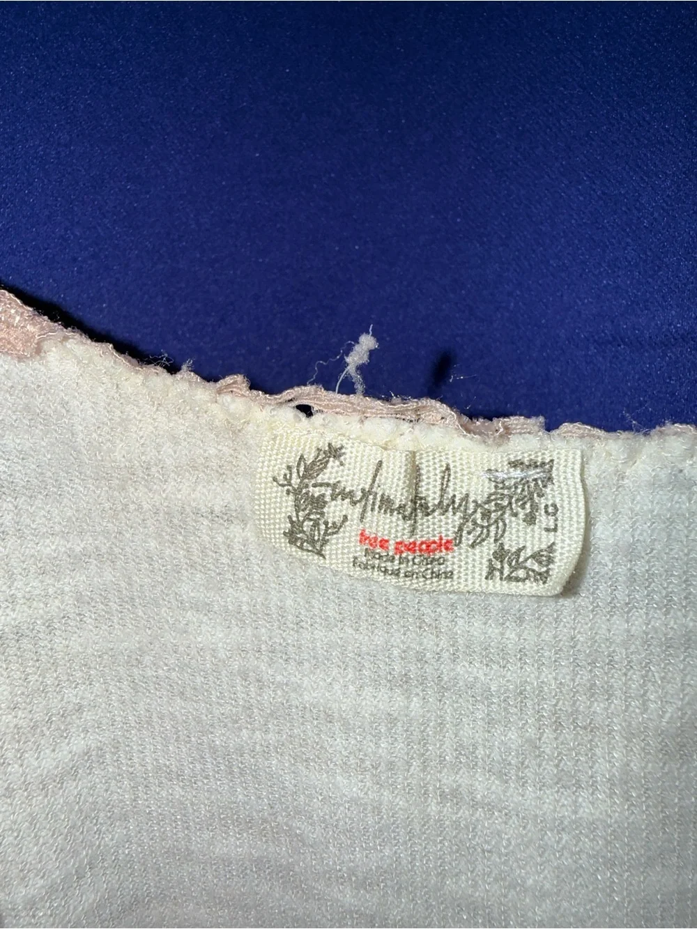 Free People Oh My Darling Tank | Oatmeal Heather | Size Large
